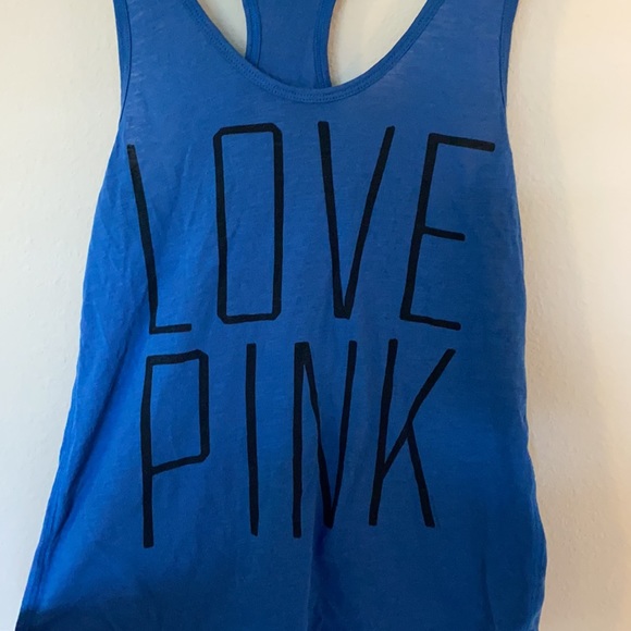 💙PINK Racerback Tank - Picture 2 of 4